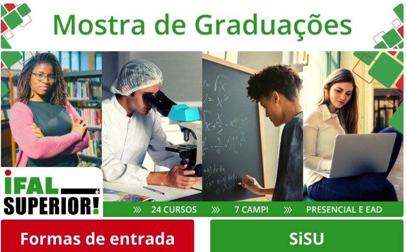 Ifal Piranhas oferta nova licenciatura para o SiSU 2022.1: Matemática