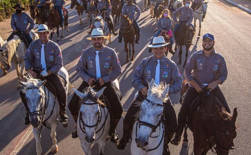 Ricardo Nezinho destaca fé e emoção na cavalgada em homenagem à Padroeira de Arapiraca