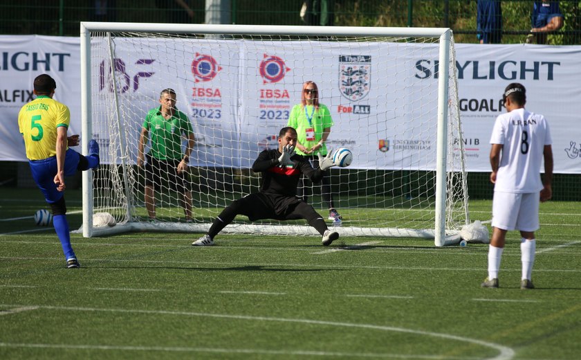 Brasil estreia com vitória na Copa do Mundo de futebol de cegos