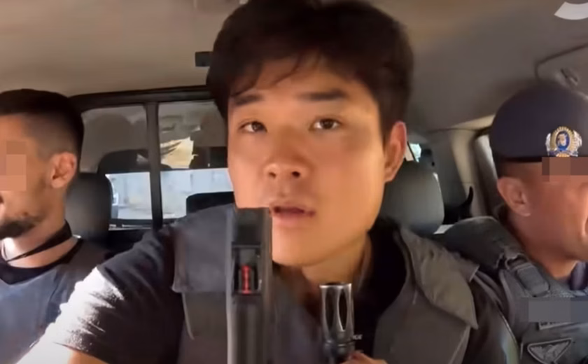 Youtuber dos EUA grava operação em viatura da PM de SP; caso gera investigação