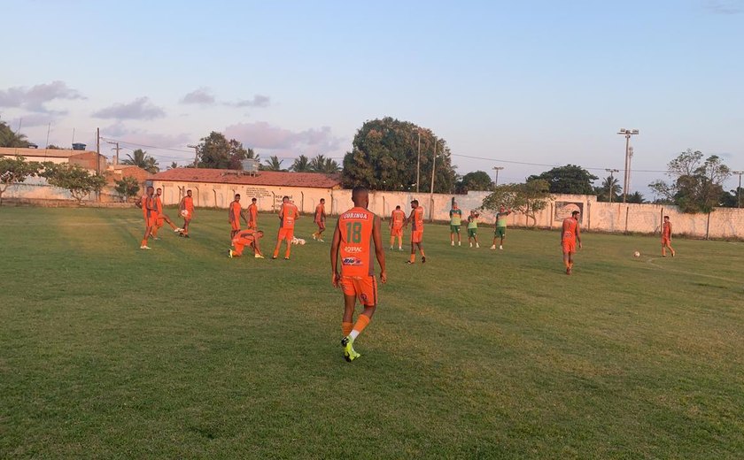Delegação do Coruripe já está em Aracaju com foco na terceira partida do Brasileirão Série D