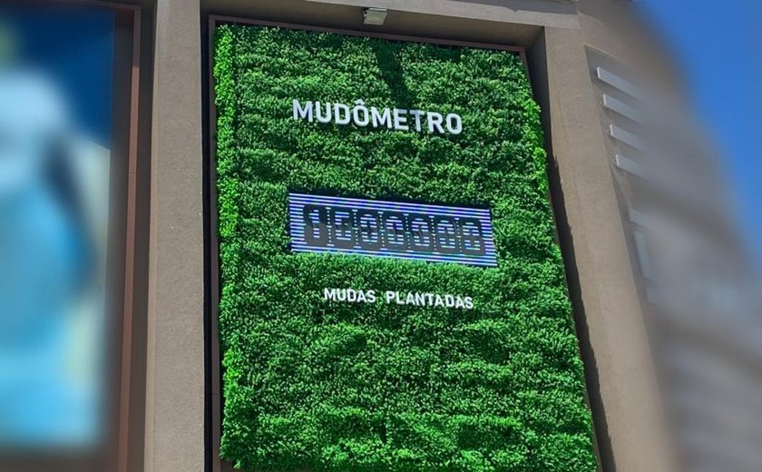 'Mudômetro' do IMA inicia contagem de mudas plantadas em Alagoas