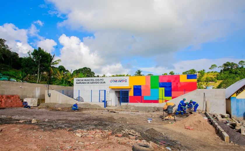 Creche Edelmo Raimundo de Azevedo, em Pindorama, entra na fase final de obras e será entregue em breve à população