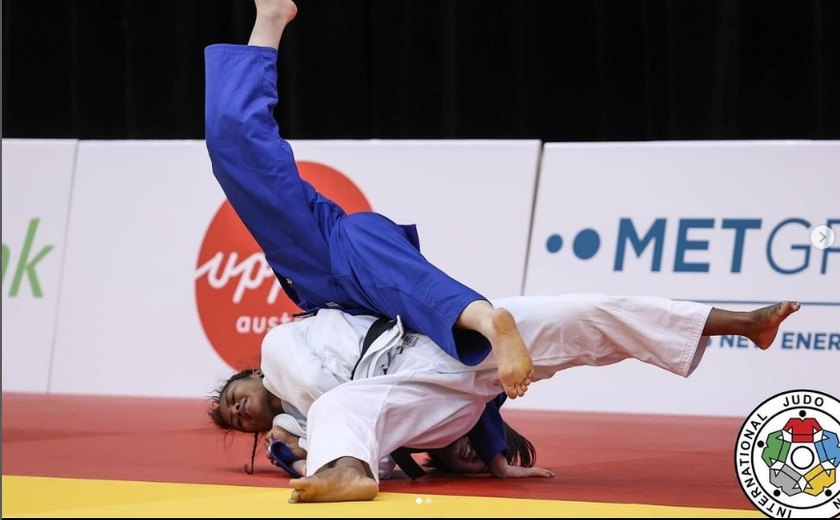 Brasil conquista a prata com Gabriel Falcão e bronze com Nauana no Grand Prix de Zagreb de judô
