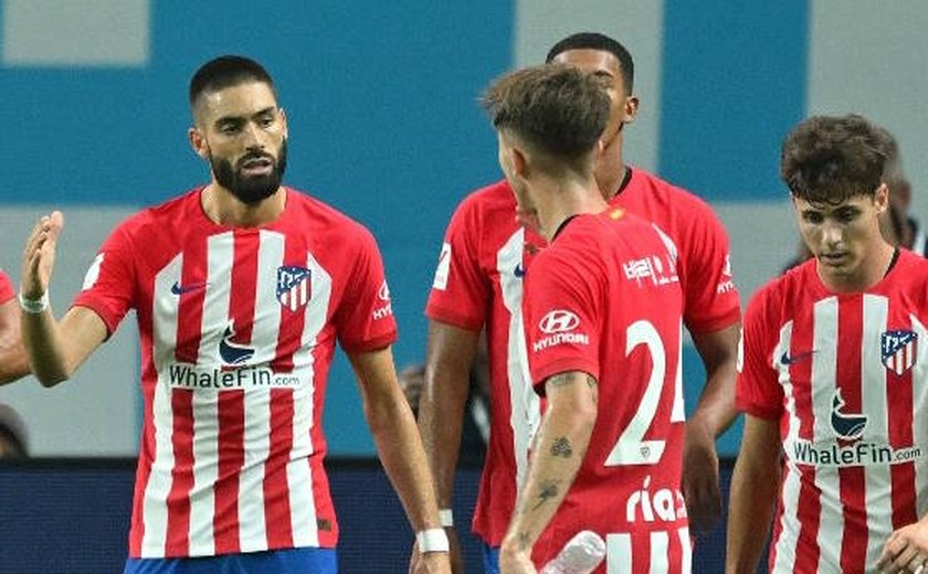 Atlético de Madrid 'carimba' faixa do City em amistoso na Coreia do Sul