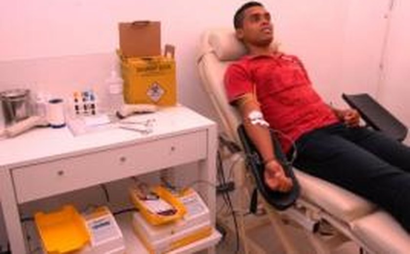 Hemoal realiza Semana Nacional do Doador de Sangue a partir de segunda