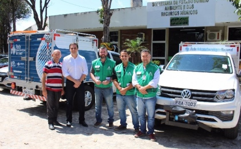 Sala de Alerta recebe veículos para monitoramento do nível de rios em Alagoas