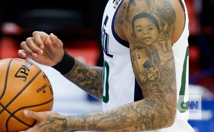 NBA alega violação de regra e LaMelo Ball passa a cobrir tatuagem no pescoço