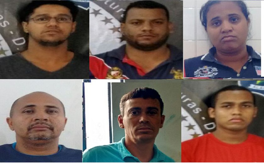 PC evita roubo de um milhão em Arapiraca e prende seis