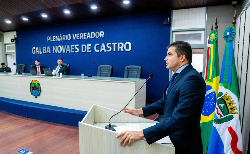 Rui Palmeira propõe mudança no regimento da Câmara de Maceió e critica eleição antecipada da Mesa Diretora