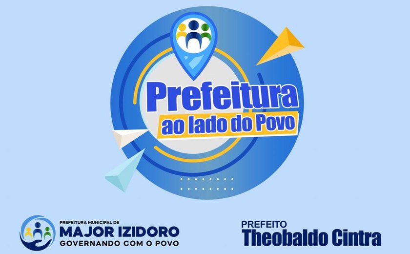 Moradores da zona rural serão beneficiados com o projeto “Prefeitura ao lado do Povo” em Major