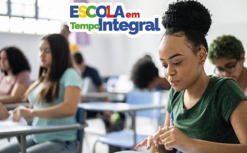 Em Alagoas, matrículas em tempo integral saltam de 20,9% em 2022 para 28,5% em 2024