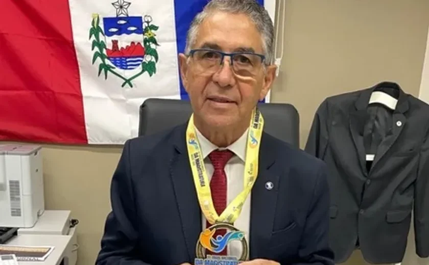 Juiz alagoano conquista medalhas e se torna referência nacional no atletismo