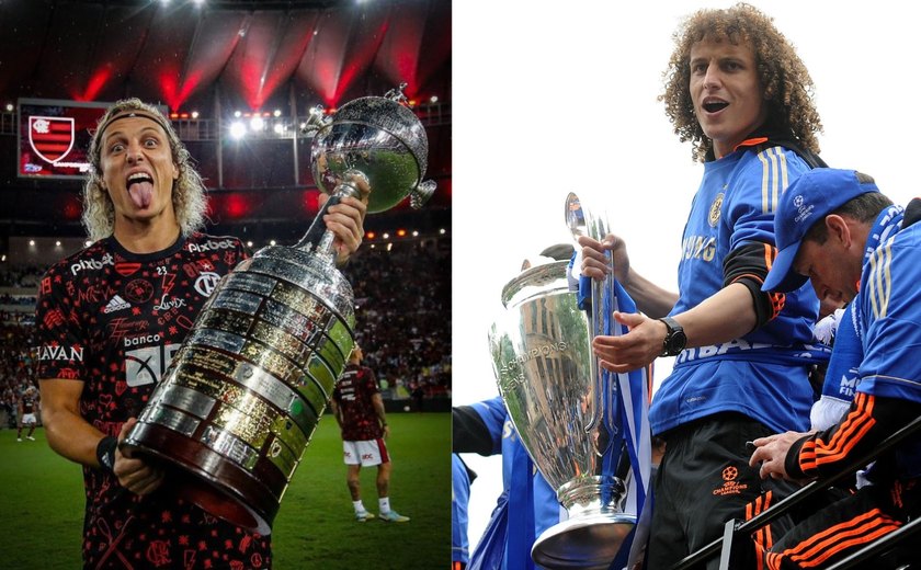 David Luiz é primeiro campeão da Libertadores e da Champions a defender um clube do Nordeste