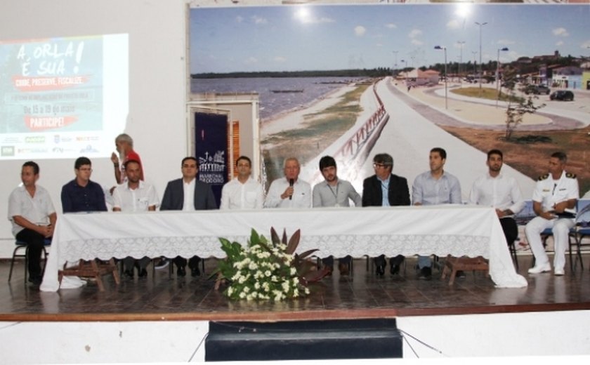 Semarh encerra primeira fase do projeto Orla, em Marechal Deodoro