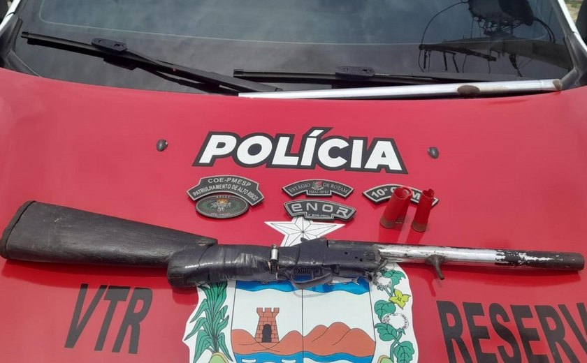 PM apreende armas, drogas e recupera veículos em municípios do interior