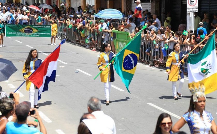 Prefeitura divulga programação do desfile cívico-militar de 7 de setembro