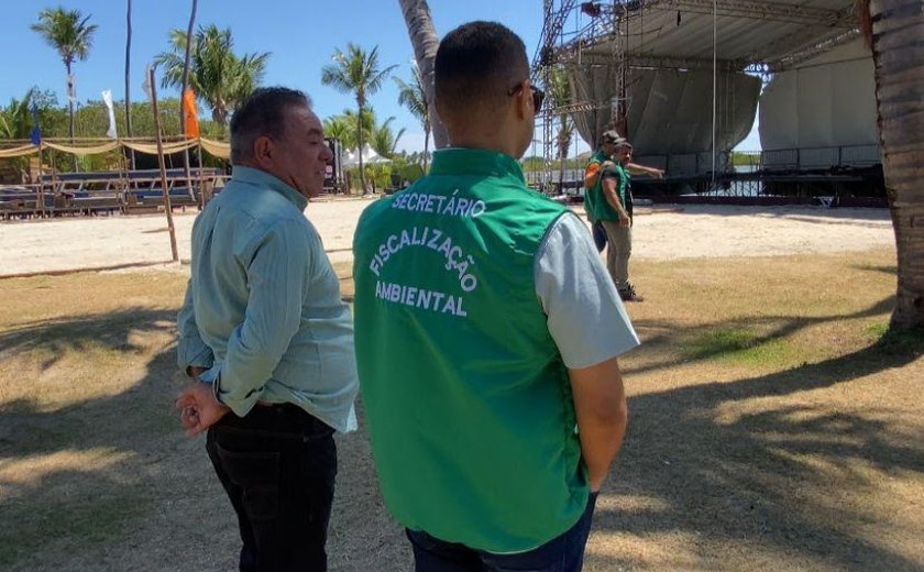Fiscalização ambiental Identifica Irregularidades em casa de festas e Semurb reforça compromisso com a preservação