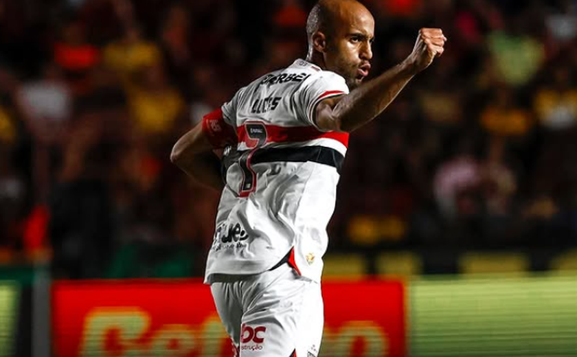 Lucas Moura retira fibrose do joelho e deve voltar ao São Paulo nas quartas da Libertadores