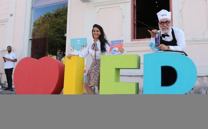 Sesc segue com programação especial para a IX Bienal Internacional do Livro de Alagoas