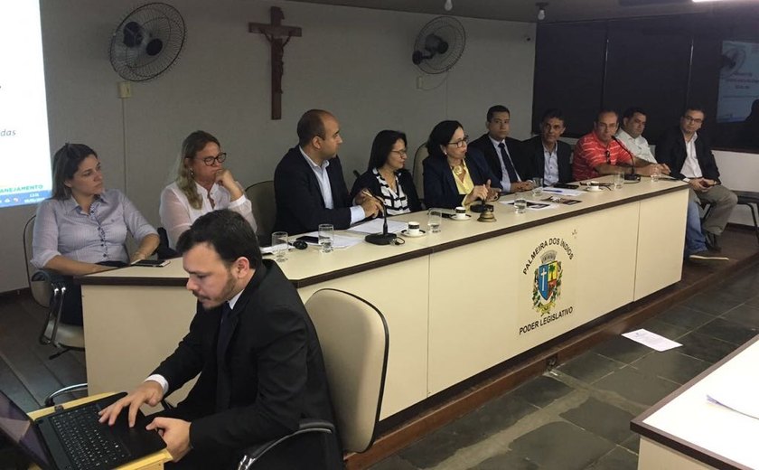 LDO 2019 de Palmeira é discutida em Audiência Pública