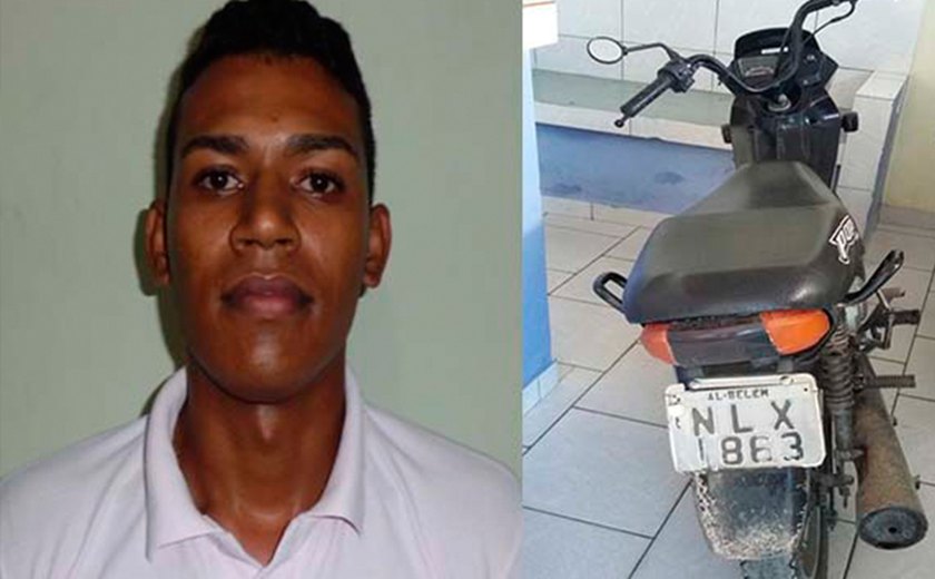 Batalha: jovem é preso por receptação