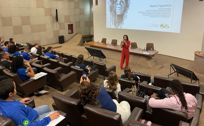 Perito criminal representa Alagoas em curso nacional promovido pela Senasp