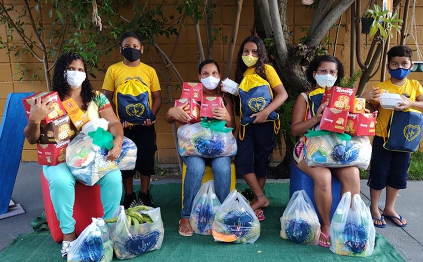 LBV faz partilha nesta Páscoa com famílias amparadas por ONGs de Alagoas
