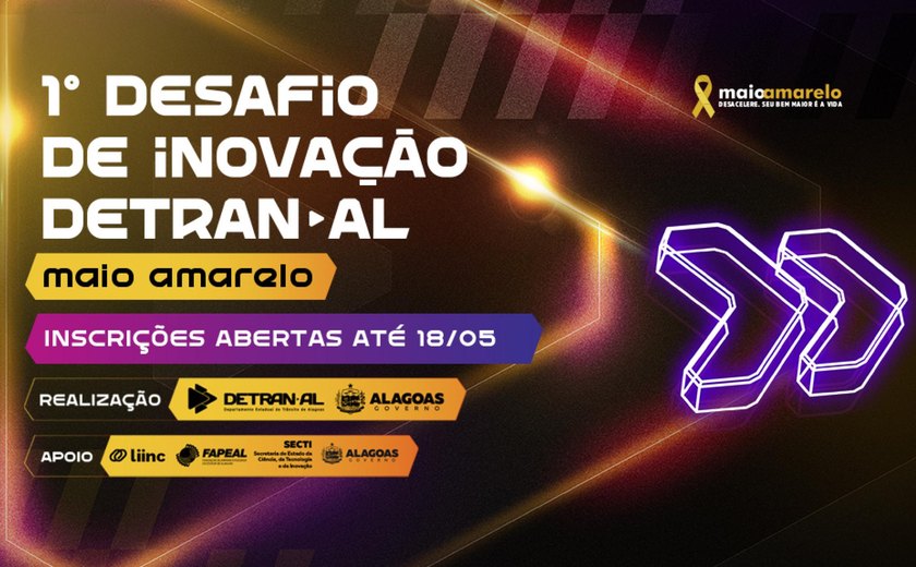 Detran abre inscrições para o 1º Desafio de Inovação