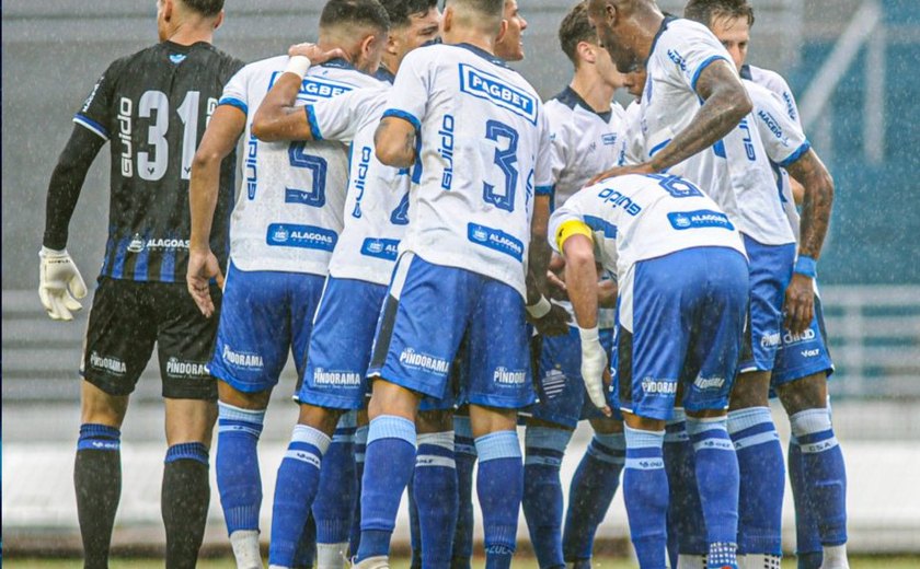 CSA e Sampaio Corrêa empatam no Rei Pelé e aumentam jejum na Série C