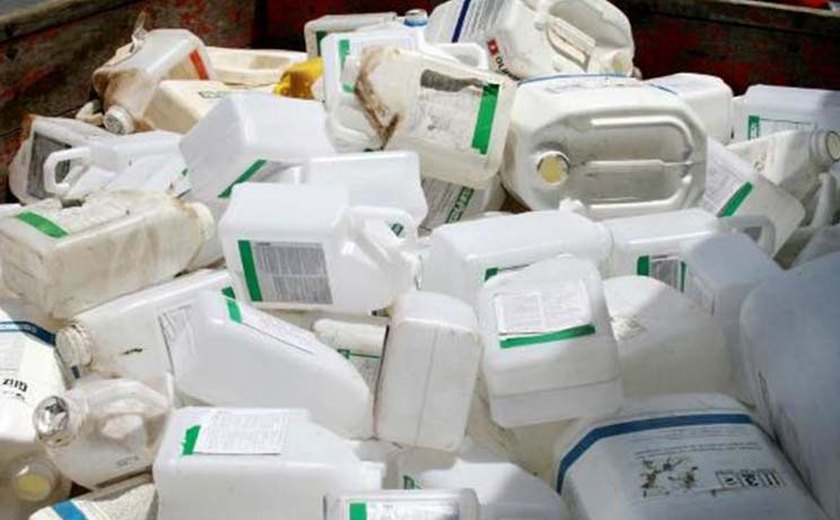 Adeal recolhe meia tonelada de embalagens de agrotóxicos e afins em Arapiraca