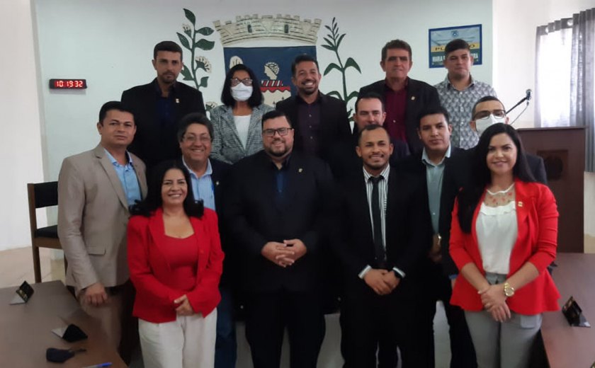 Emílio Ferro é reeleito presidente da Câmara de Vereadores de Minador