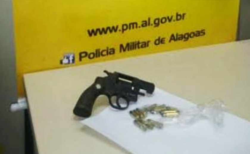PM e BPE apreendem armas de fogo em Maceió e Arapiraca