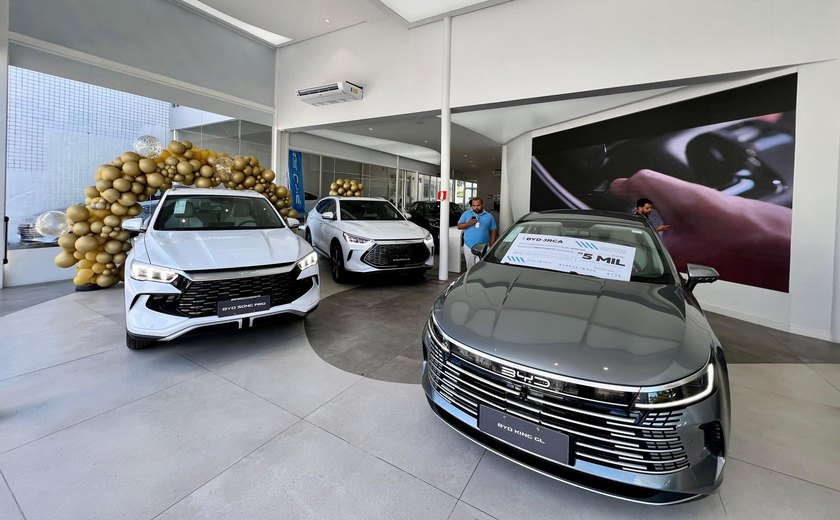 Vendas de carros elétricos crescem 2,5 vezes em Alagoas