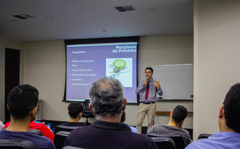 Sefaz promove conscientização sobre o câncer de próstata