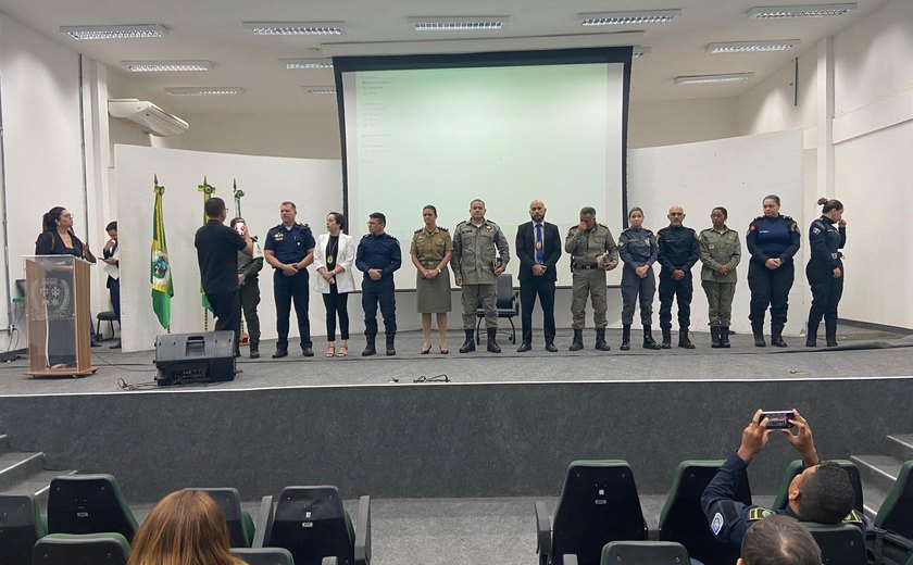 Policiais alagoanos participam de Curso de Polícia Comunitária Aplicada em Fortaleza/CE
