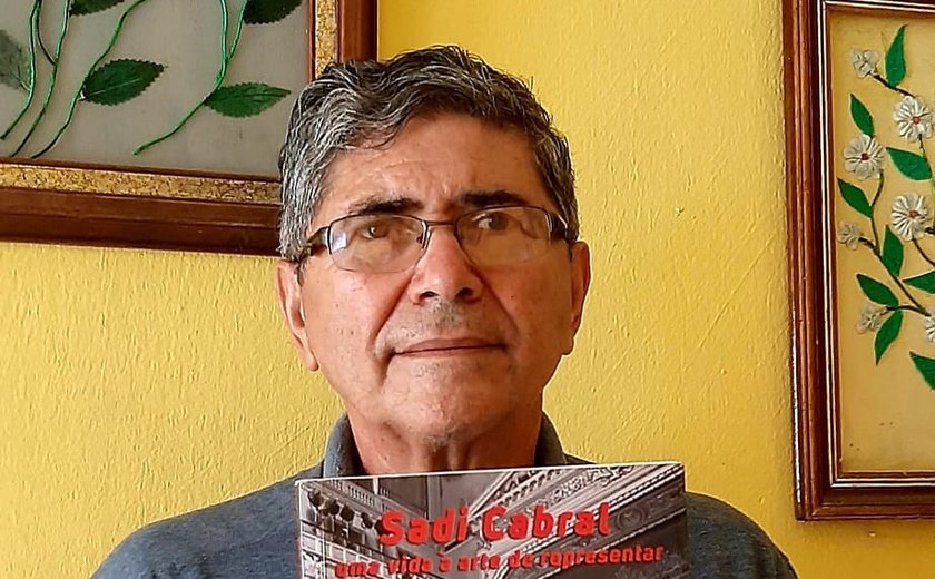 Pesquisador lança biografia de Sadi Cabral neste sábado (13), em Maceió