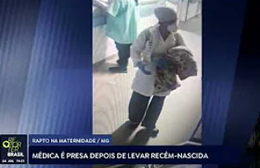 Médica que raptou bebê é presa