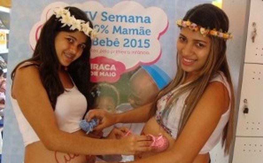 Arapiraca: Grávidas participam de projeto educacional nas Arapiraquinhas