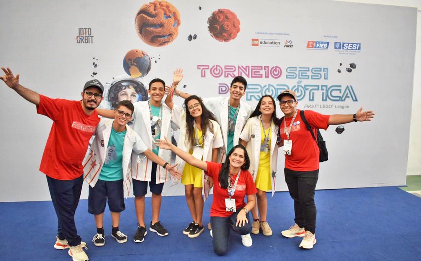 Escolas Sesi/Senai de Alagoas disputam torneio nacional de Robótica
