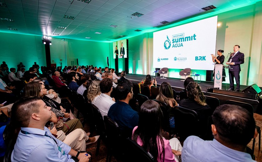 Gazeta Summit Água: Governo reafirma compromisso com a universalização do saneamento em Alagoas