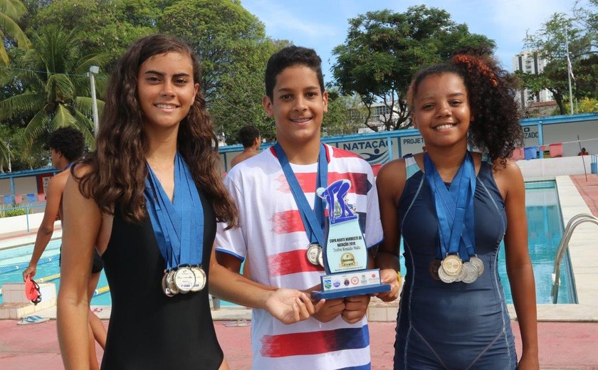 Equipe de natação do Cepa encerra 2018 com títulos em competições alagoanas