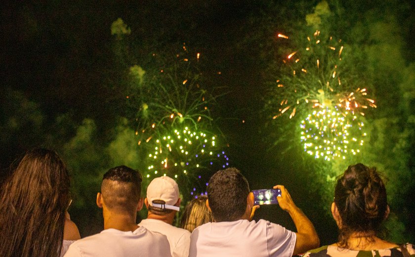 Maceió terá quatro pontos de queima de fogos no Réveillon de Todos Nós