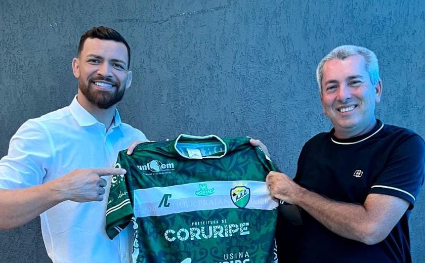 Associação Atlética Coruripe e Prefeitura de Coruripe oficializam Maurício Ruffy como embaixador do esporte da cidade
