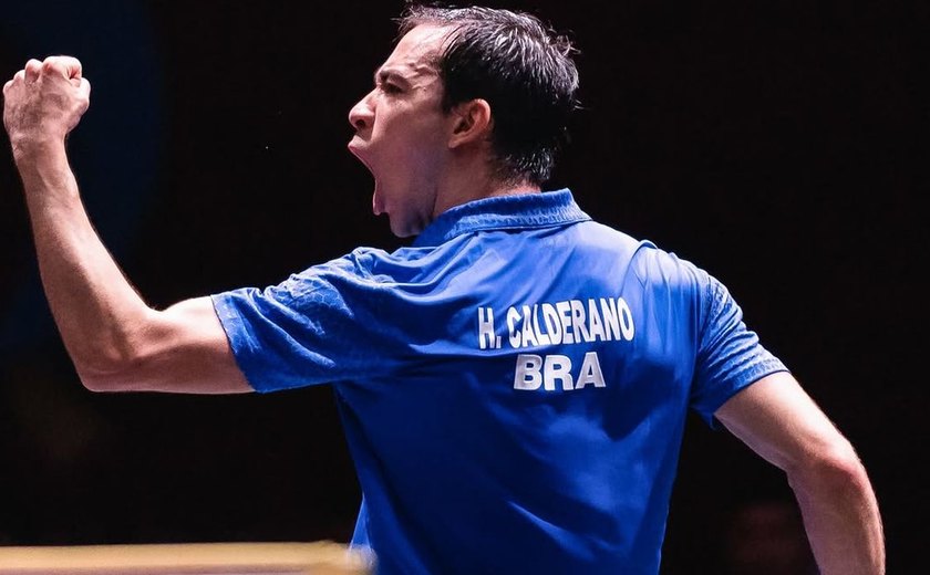 Calderano vence de novo e vai às quartas do Mundial de Tênis de Mesa