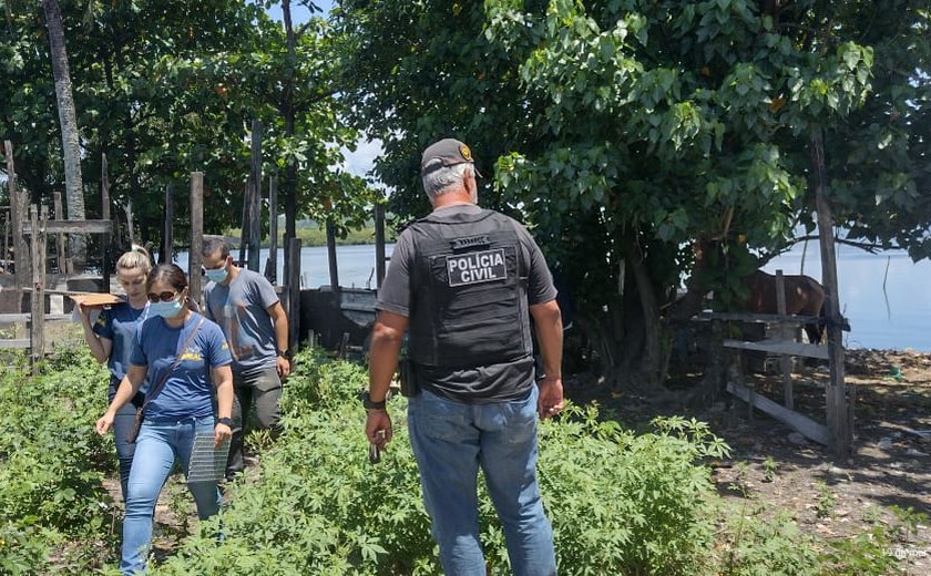 Polícia Civil e Vigilância Sanitária realizam ação de combate as pocilgas clandestinas nas áreas urbanas de Maceió