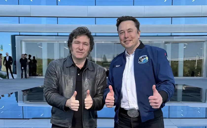Milei oferece ajuda a Musk em conflito judicial da rede X no Brasil