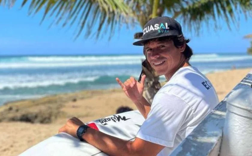Surfista equatoriano morre de infarto aos 34 anos
