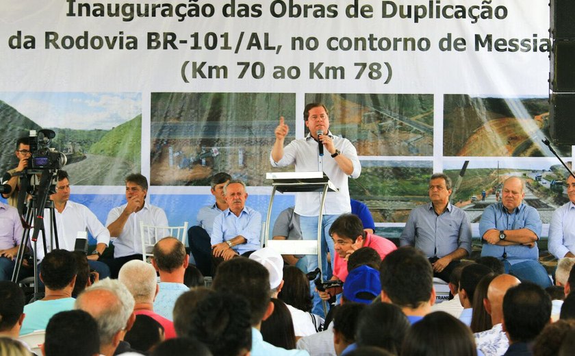 Marx Beltrão participa da entrega da BR-101 duplicada entre Messias e Rio Largo