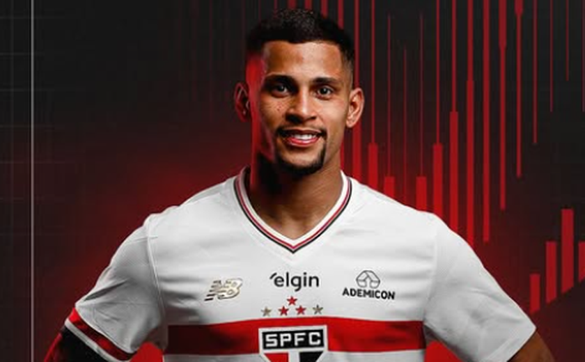São Paulo anuncia a contratação do lateral-direito Mailton, ex-Chapecoense, até 2027